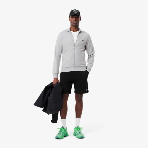 Lacoste Sweatshirt zippé molleton col montant
