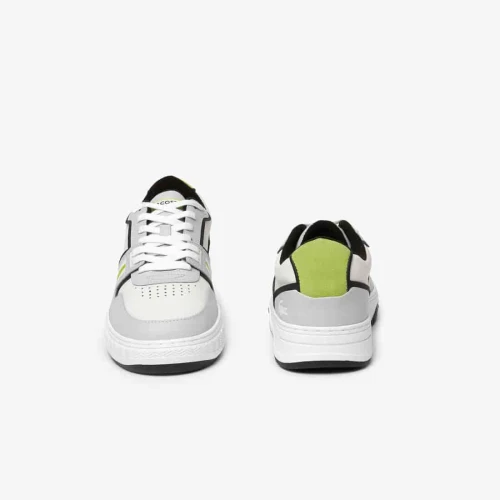 Sneakers L001 Homme Lacoste en cuir tons contrastés
