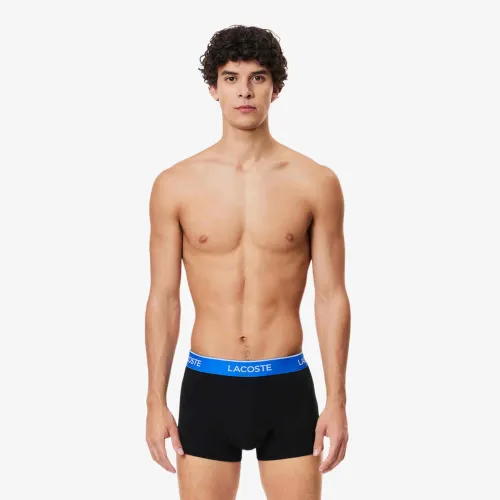Lacoste Lot de 3 boxers courts ceinture siglée