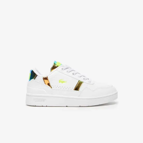 Sneakers T-Clip enfant Lacoste en synthétique