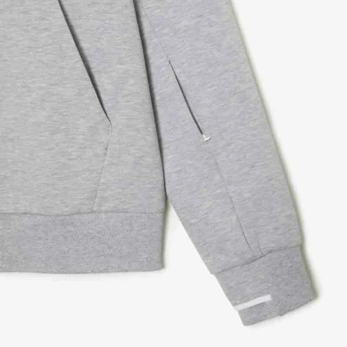 Lacoste Sweatshirt coton avec poche kangourou