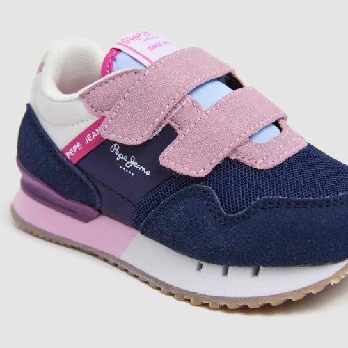 PEPE JEANS | Basket Sport Casual Scratch Bébé