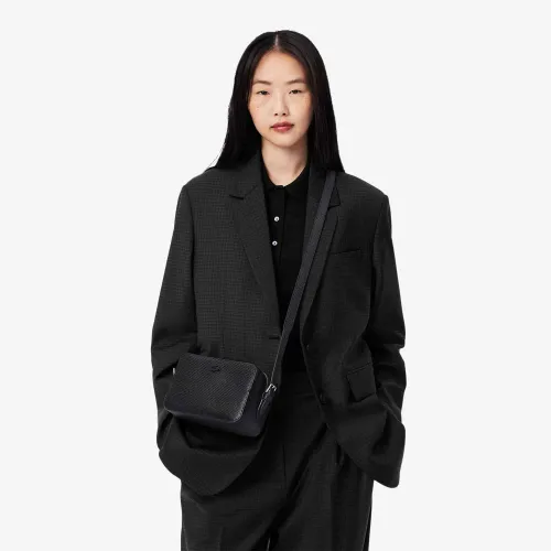 Lacoste Sac à bandoulière Chantaco en cuir piqué