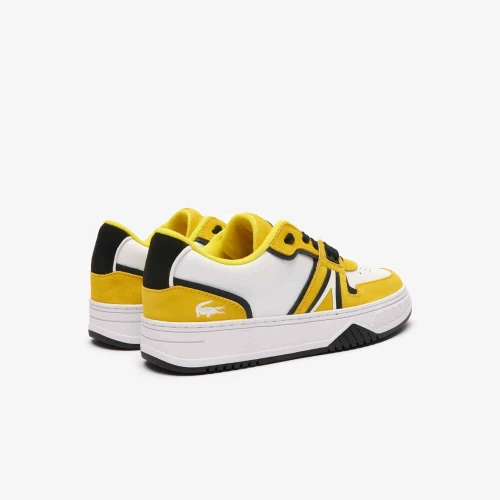 Lacoste Sneakers L001 femme en cuir enduit