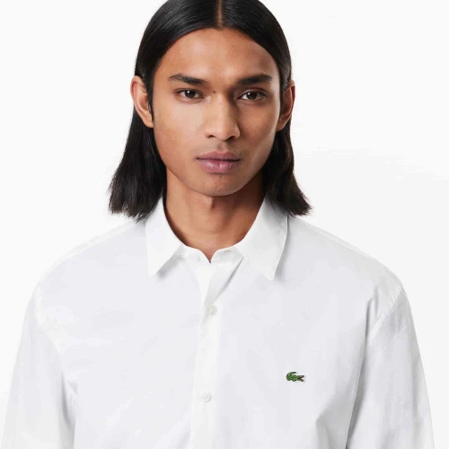 Lacoste Chemise slim fit popeline stretch