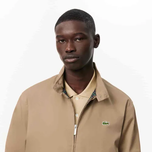 Lacoste Blouson Harrington twill déperlant