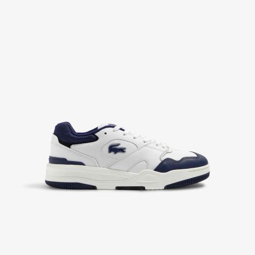 Lacoste Sneakers Lineshot homme en cuir avec col en mesh