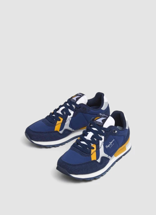 PEPE JEANS | Basket Sport Casual  Scratch Jeune Garçon