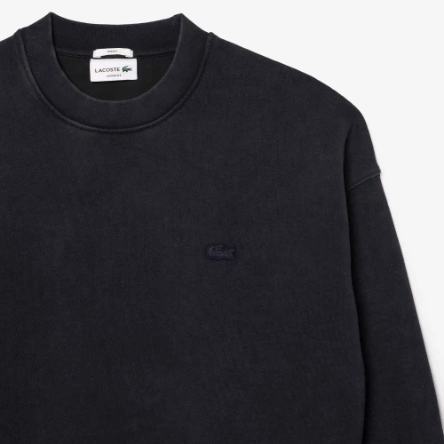 Lacoste Sweatshirt loose fit molleton effet délavé