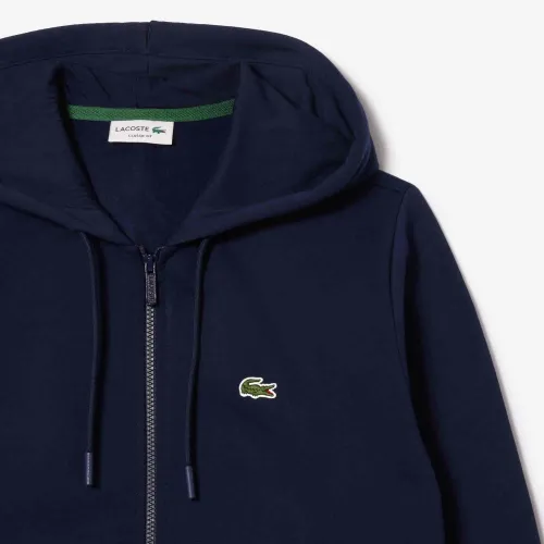 Lacoste Sweatshirt à capuche zippé molleton