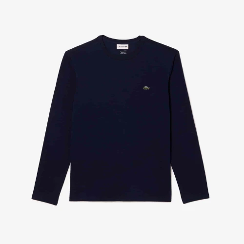 Lacoste T-shirt manches longues coton Pima