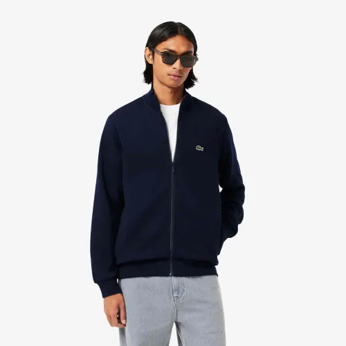 Lacoste Sweatshirt zippé molleton col montant