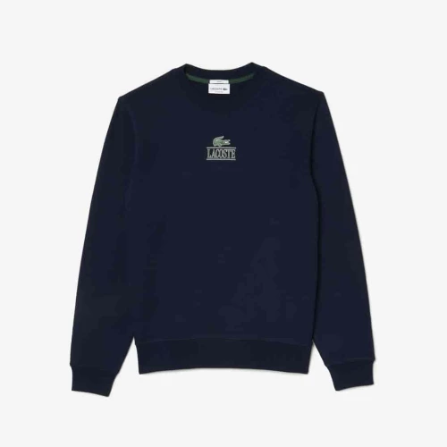 Lacoste Sweatshirt molleton imprimé signature