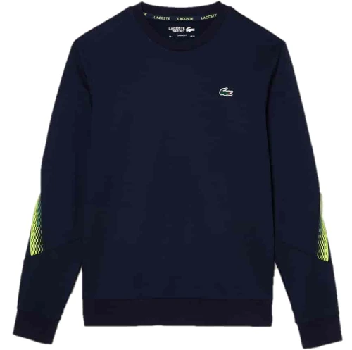 Sweatshirt homme Lacoste Tennis classic fit bandes siglées