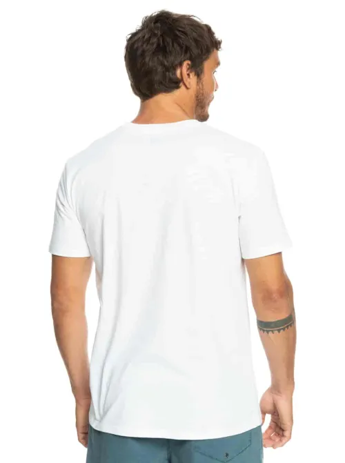 QUIKSILVER |T-shirt Homme Blanc INSHAPES