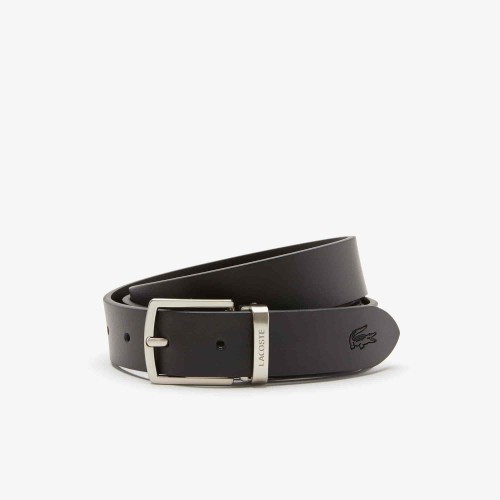 Lacoste Coffret ceinture en cuir et 2 boucles