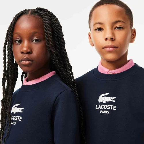 Lacoste Sweatshirt molleton imprimé signature