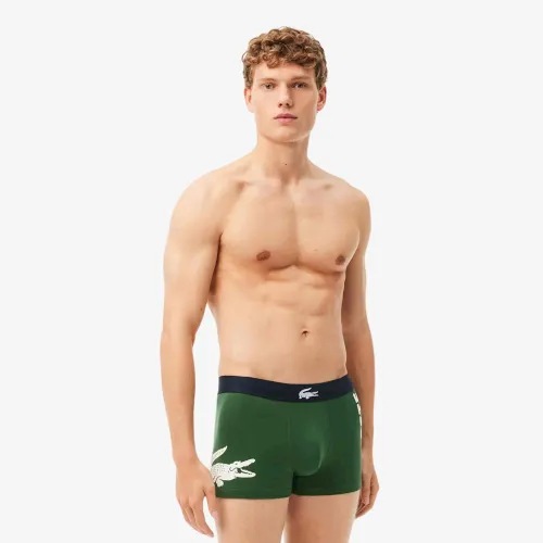 Lacoste Lot de 3 boxers courts imprimé