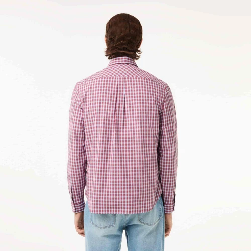 Lacoste Chemise regular fit à carreaux popeline