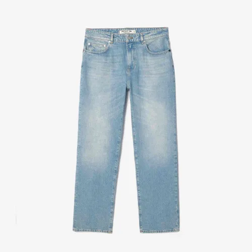 Lacoste Jean 5 poches straight fit indigo