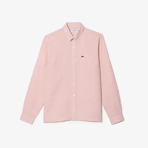 Chemise homme Lacoste en lin