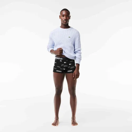 Lacoste Lot de 3 boxers courts coton stretch