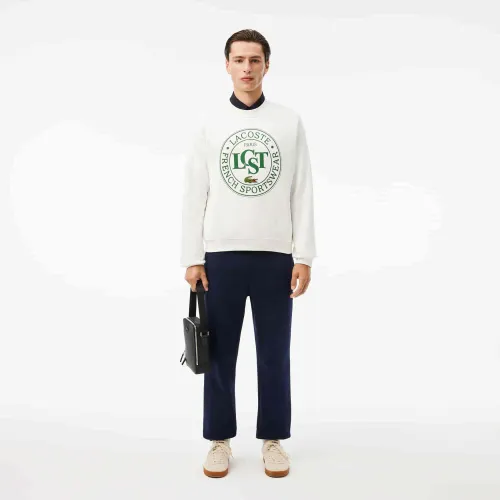Lacoste Sac à bandoulière Chantaco en cuir piqué