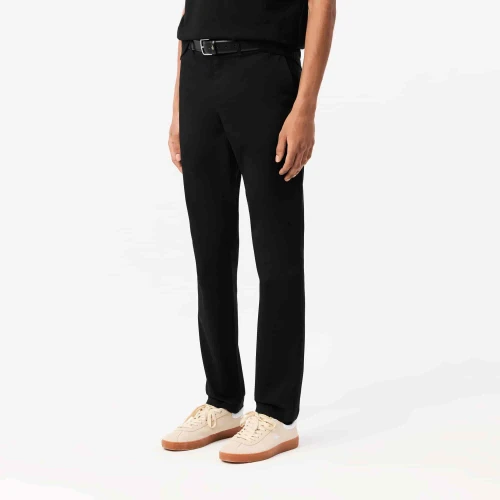 Lacoste Pantalon chino slim coton stretch