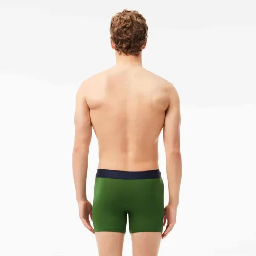 Lacoste Lot de 3 boxers courts imprimé