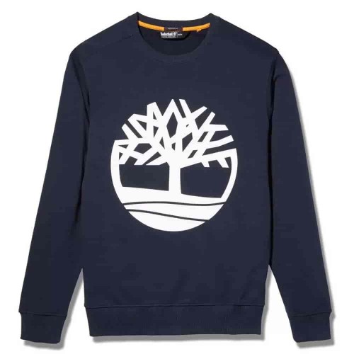 Timberland Sweat-shirt à col rond Kennebec River pour homme en bleu foncé