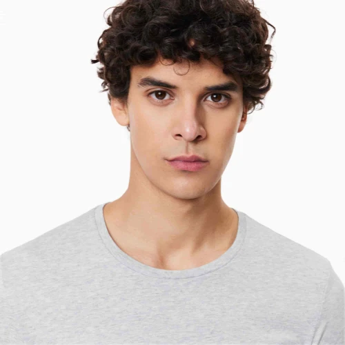 Lacoste Lot de 3 t-shirts d'intérieur coton