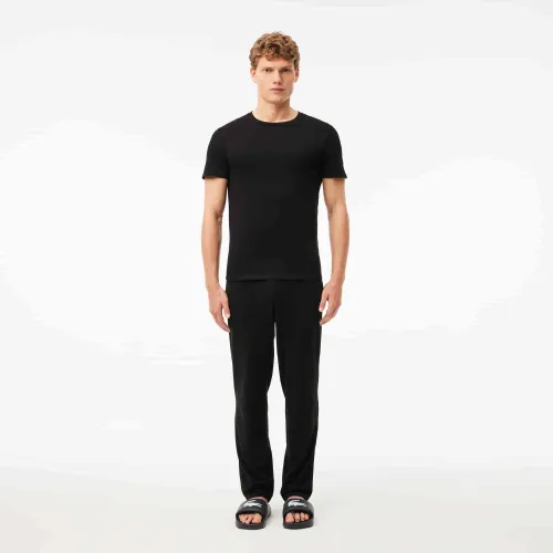 Lacoste Lot de 3 t-shirts d'intérieur coton