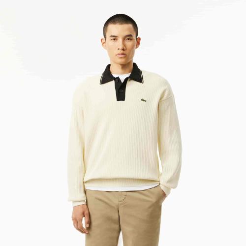 Lacoste Pull polo relaxed fit fabriqué en France