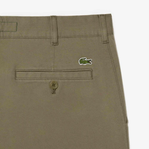 Lacoste Pantalon chino slim coton stretch