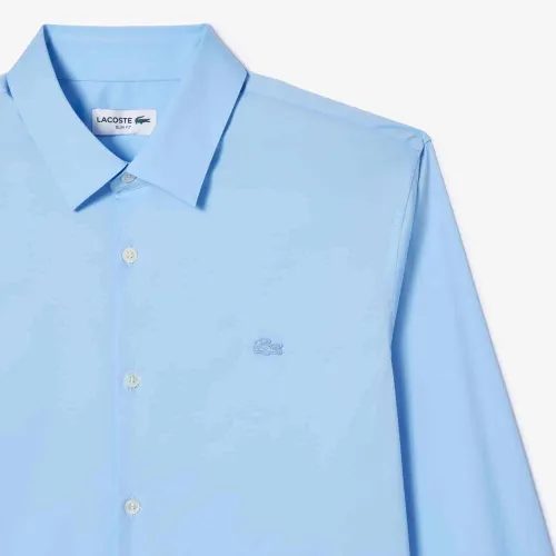Lacoste Chemise slim fit popeline stretch