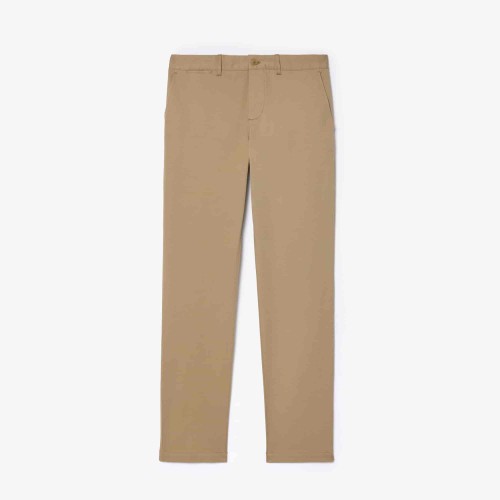 Lacoste Pantalon chino slim coton stretch