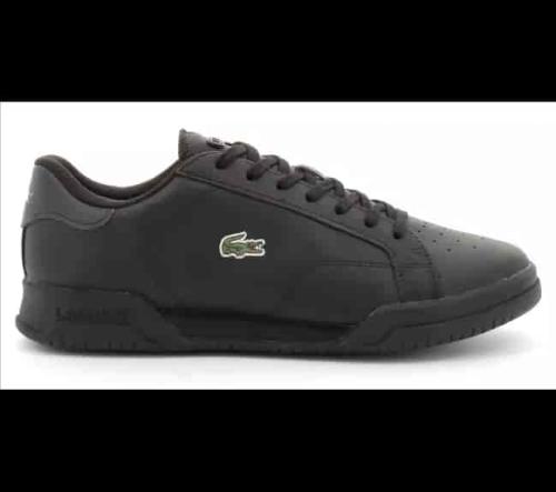 Lacoste Sneakers Twin Serve homme en cuir et matière synthétique