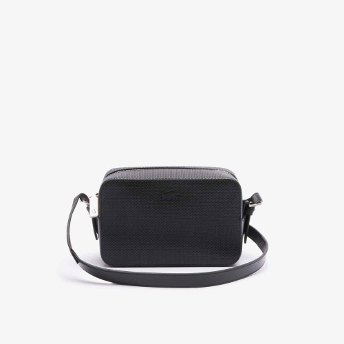 Lacoste Sac à bandoulière Chantaco en cuir piqué