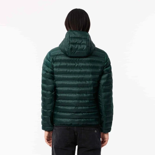 Lacoste Doudoune à capuche rembourré déperlante