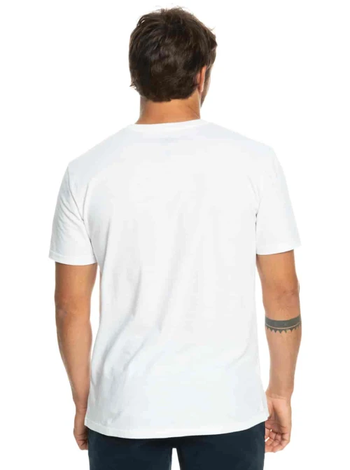 QUIKSILVER | T-Shirt Homme Blanc PASS THE PRIDE