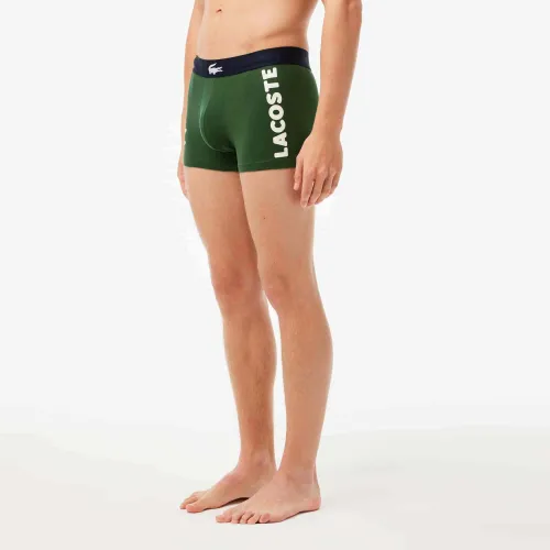 Lacoste Lot de 3 boxers courts imprimé