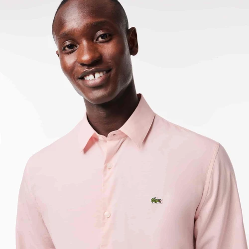 Lacoste Chemise slim fit popeline stretch