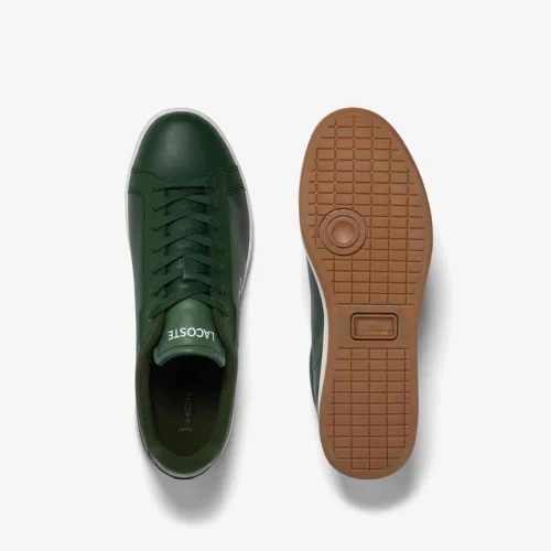 Sneakers Carnaby Pro homme Lacoste en cuir avec semelle en gomme