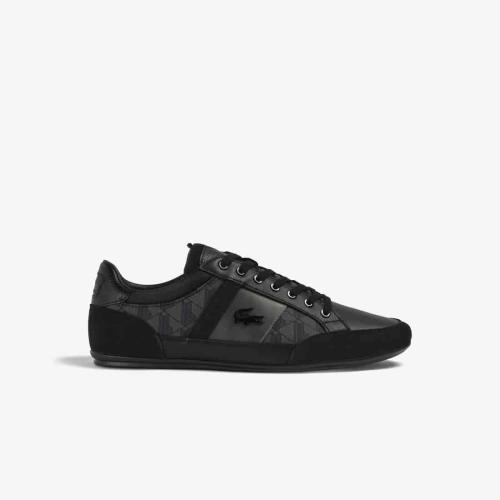 Sneakers Chaymon homme Lacoste en textile ton sur ton