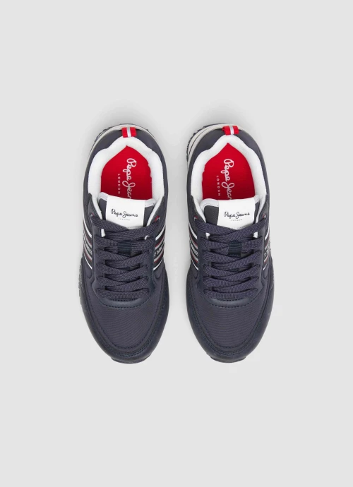 PEPE JEANS | Basket Sport Casual  Scratch Bébé Garçon