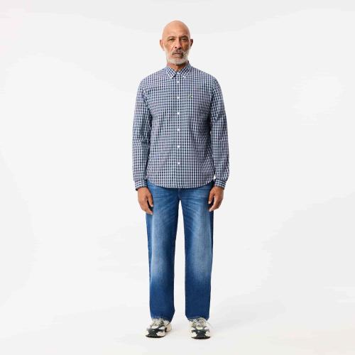 Lacoste Jean 5 poches straight fit indigo