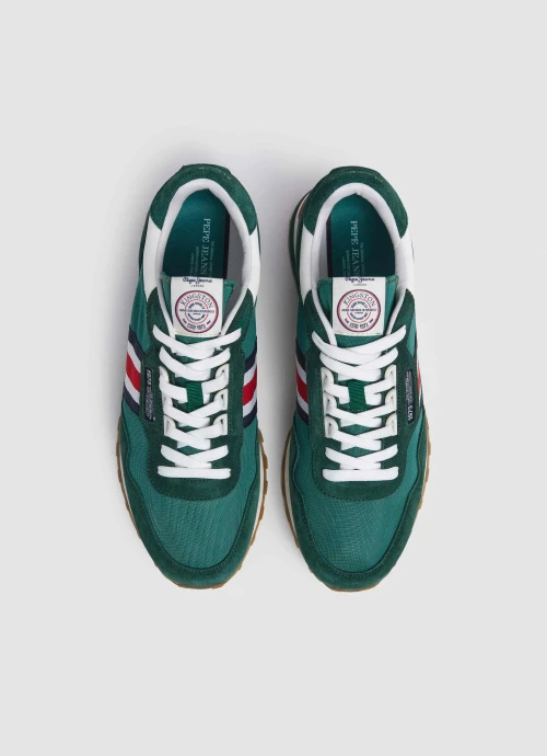 PEPE JEANS | Basket Au Détails Suède Homme