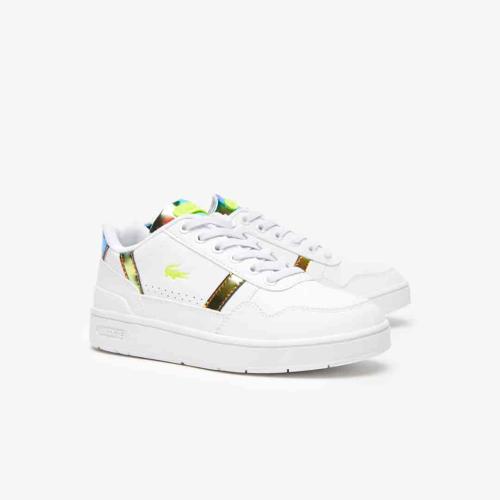 Sneakers T-Clip enfant Lacoste en synthétique