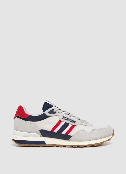 PEPE JEANS | Basket Au Détails Suède Homme