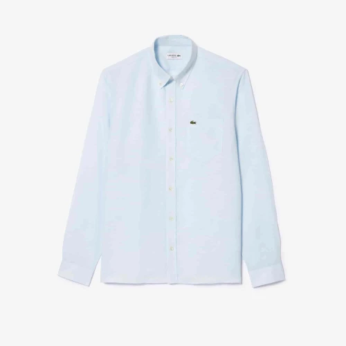 Chemise homme Lacoste en lin
